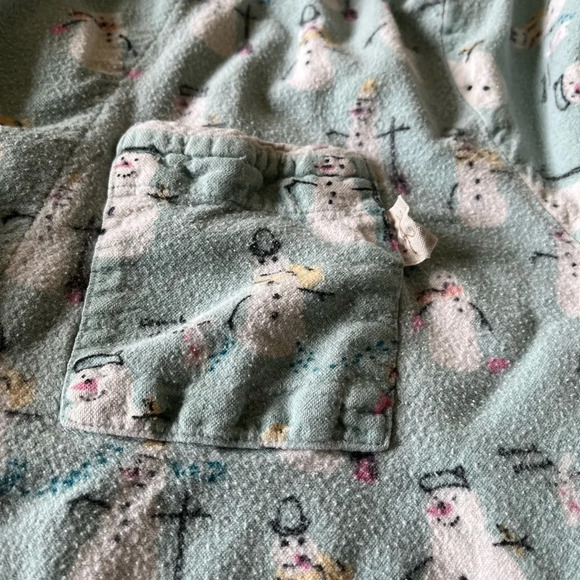 MunkiMunki snowman pajama set, size XL - Picture 2 of 7